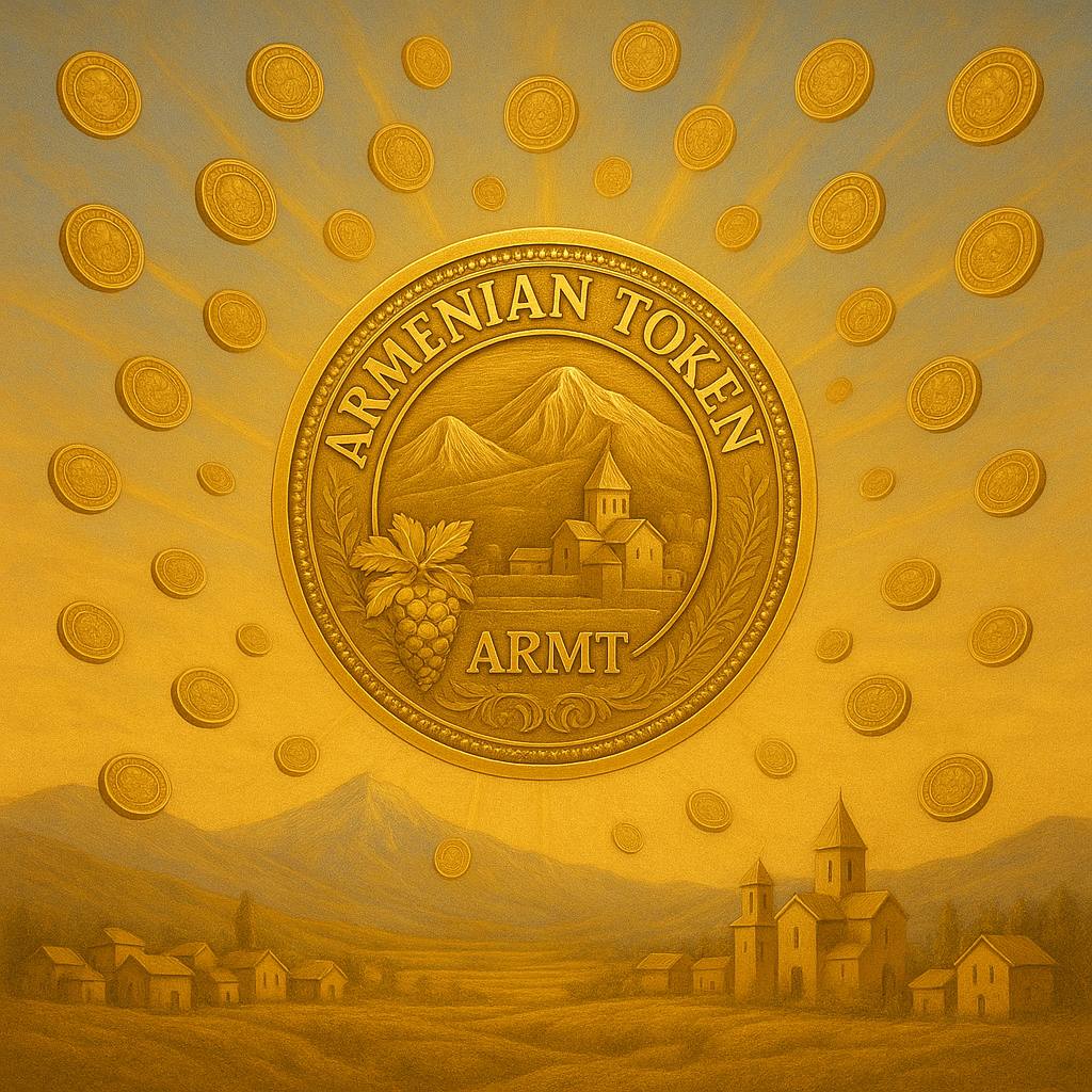 ARMT tokens representing economic prosperity and abundance